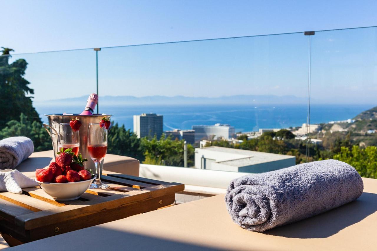 Flyviewflatsgold Privatehottub With Seaview Lejlighed Ixia  Eksteriør billede