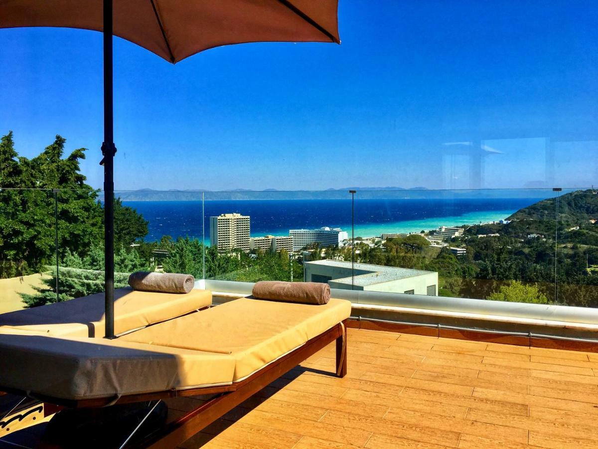 Flyviewflatsgold Privatehottub With Seaview Lejlighed Ixia  Eksteriør billede