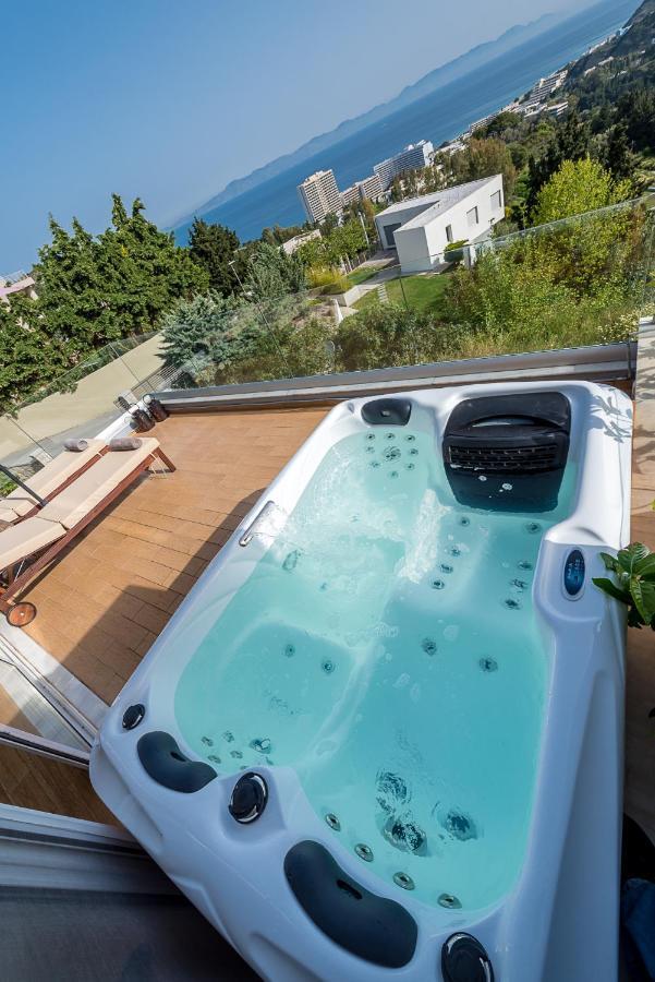 Flyviewflatsgold Privatehottub With Seaview Lejlighed Ixia  Eksteriør billede