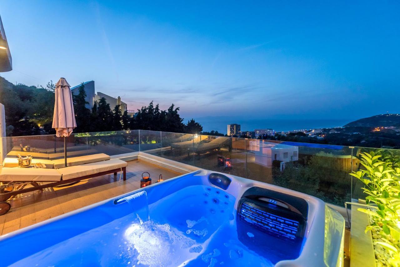 Flyviewflatsgold Privatehottub With Seaview Lejlighed Ixia  Eksteriør billede